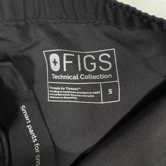 FIGS Technical Collection Red Scrub Pants Small Drawstring - Picture 8 of 15
